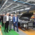 افتتاح خط تولید اونترا U75 Plus صنایع خودروسازی ایلیا