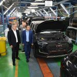 افتتاح خط تولید اونترا U75 Plus صنایع خودروسازی ایلیا