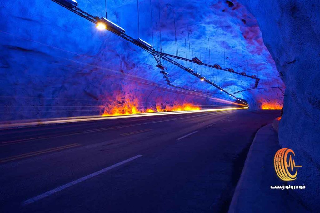 طولانیترین تونلهای جادهای جهان تونل Lærdal، نروژ