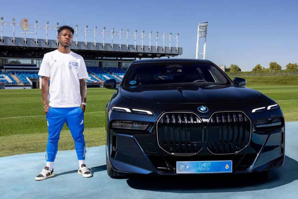 خودروهای بی‌ام‌و بازیکنان رئال مادرید