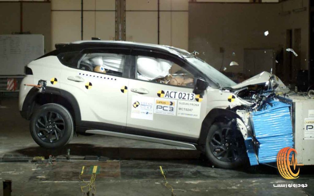 تست ایمنی سوزوکی فرانکس