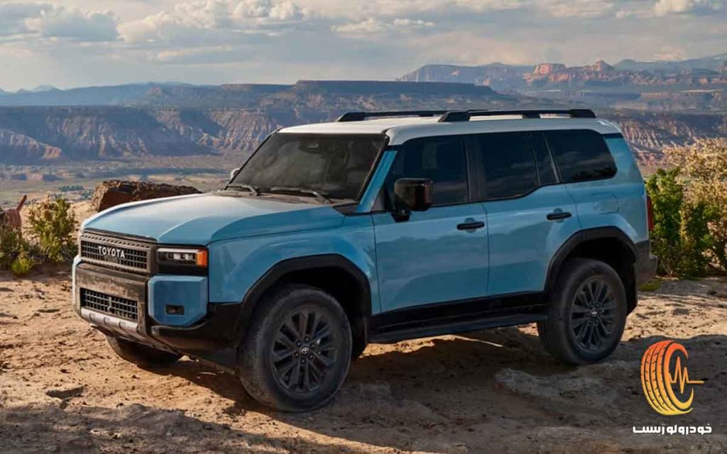 تویوتا لندکروزر سری 300 و پرادو J250 برساوش نمایشگاه خودرو اصفهان 1404