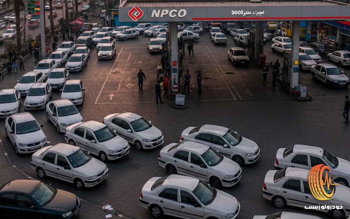 نرخ بنزین کارت جایگاه آذر 1404