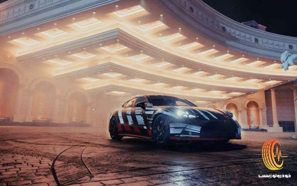 برد پیت سفیر مرسدس AMG GT برقی