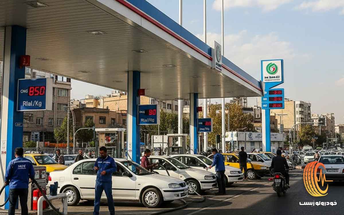 تبدیل خودروهای بنزینی به دوگانه‌سوز