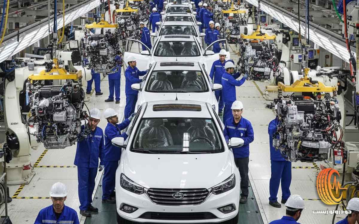 رشد ۱۵ درصدی تولید خودرو در کشور و کاهش ۳۸ درصدی معوقات