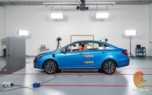 مرکز تست تصادف ایران و کرمان موتور