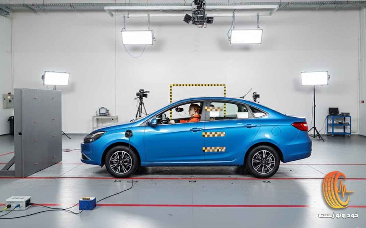 مرکز تست تصادف ایران و کرمان موتور