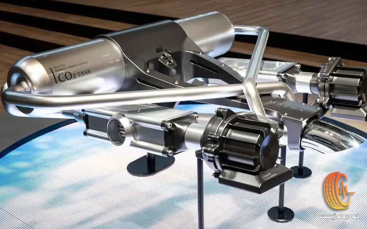 مزدا و فناوری جذب کربن متحرک