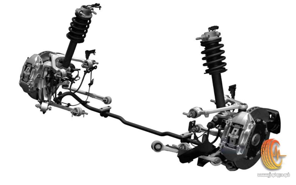 سیستم تعلیق خودرو - تعلیق مولتی لینک