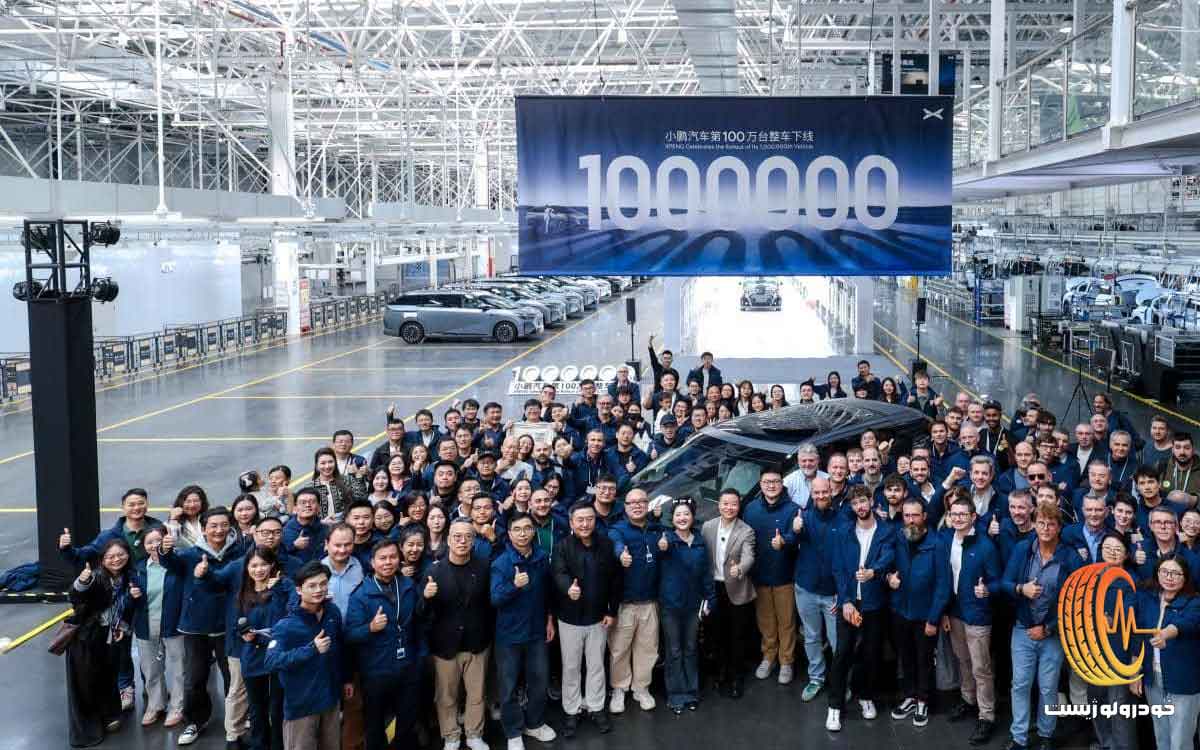 ایکس‌پنگ تولید یک میلیون دستگاه خودرو