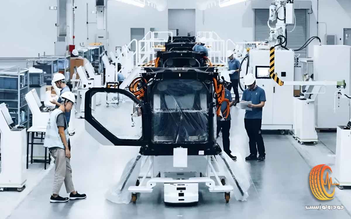 ایکس پنگ و خط تولید خودرو پرنده