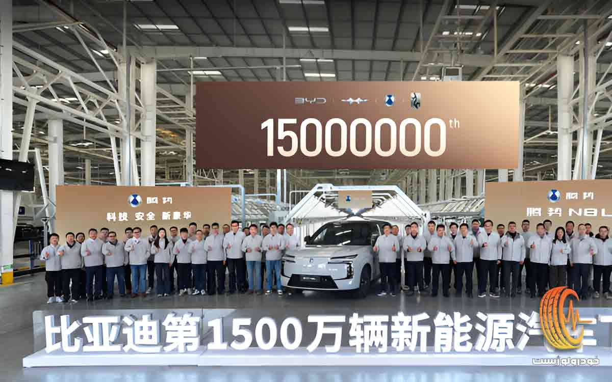 شکست تسلا و فولکس واگن از بی وای دی در خودرو انرژی نو