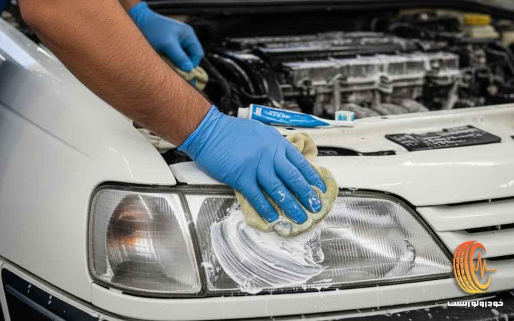 کدر شدن چراغ خودرو