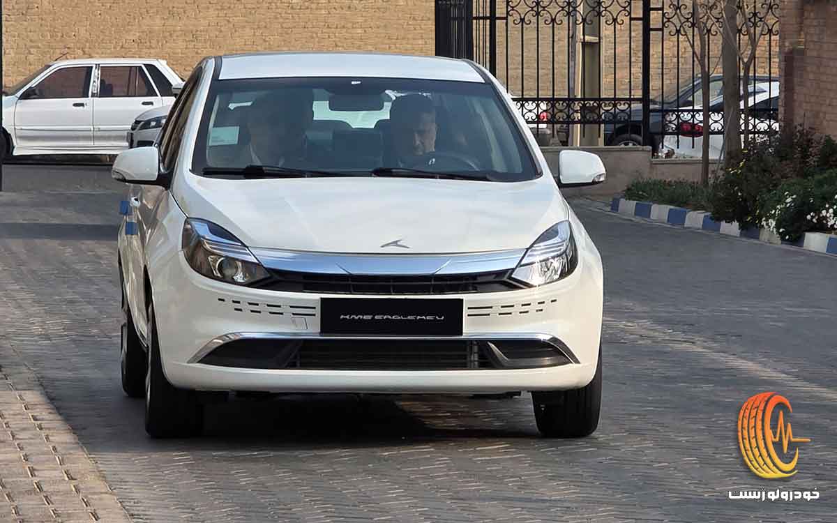 مدیرعامل کرمان موتور از سدان کی ام سی ایگل هیبریدی