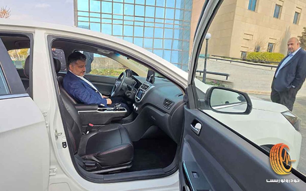 مدیرعامل کرمان موتور از سدان KMC Eagle HEV