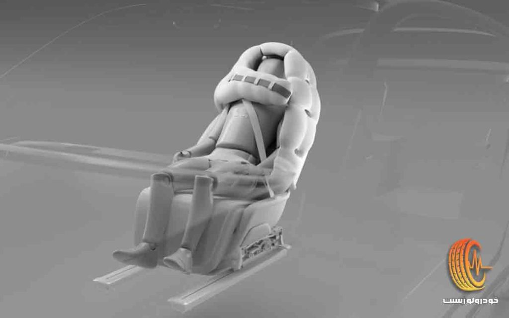 لوکسید V9 اولین خودرو تولید انبوه با ایربگ کلاه ایمنی در صندلی