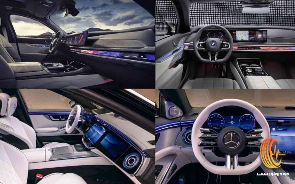 مقایسه مرسدس بنز اس کلاس 2027 و بی ام و سری 7 جدید