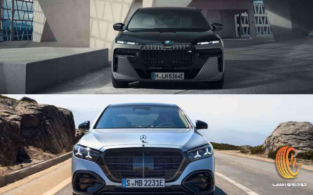 مقایسه مرسدس بنز اس کلاس 2027 و بی ام و سری 7 جدید