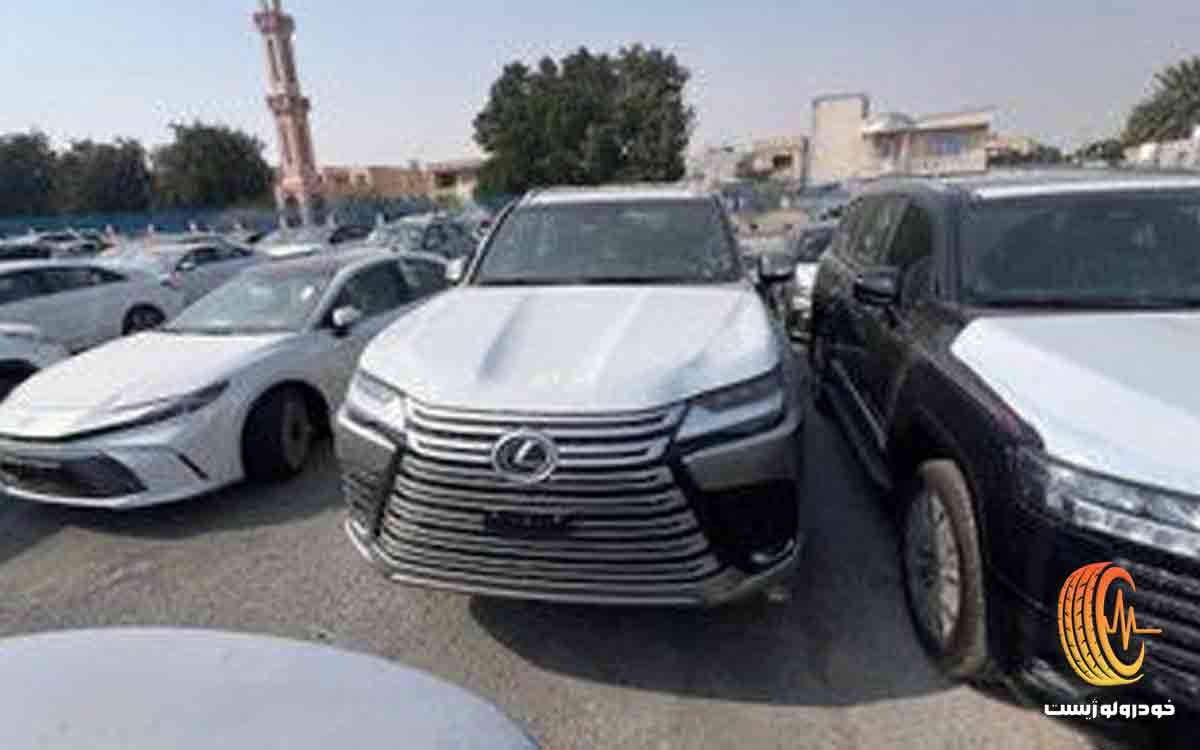 لکسوس LX600 انرژی موتور آسیا