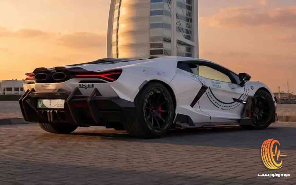 خودرو جدید پلیس دبی لامبورگینی روئلتو منصوری