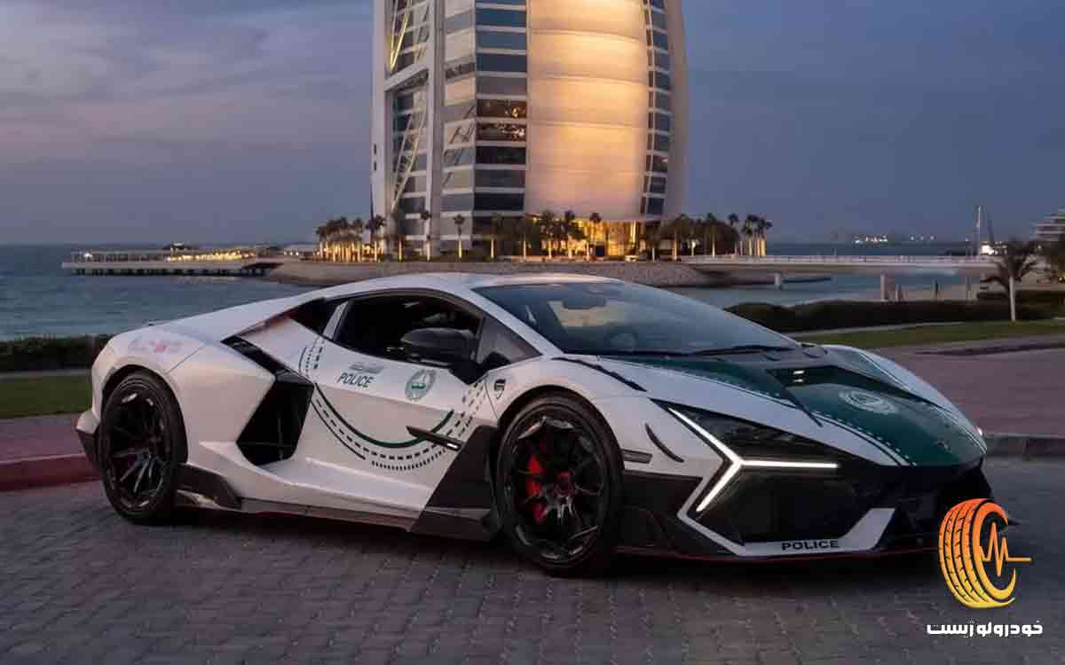 خودرو جدید پلیس دبی لامبورگینی روئلتو منصوری