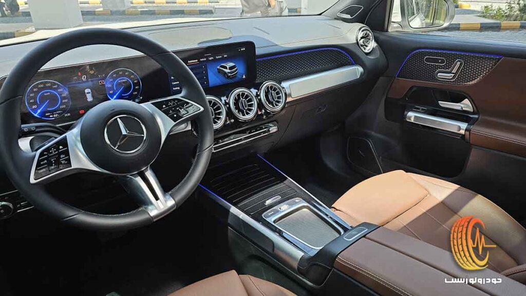 کابین و داشبورد مرسدس بنز EQB 260 راسا موتور