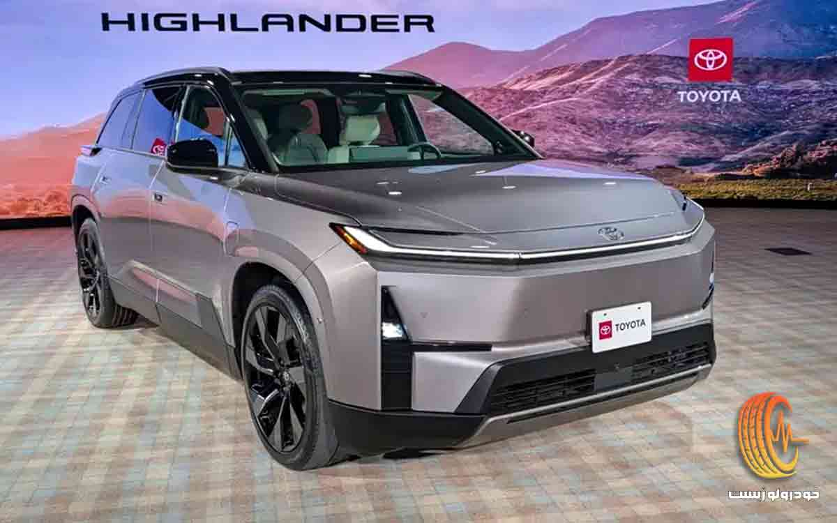 تویوتا هایلندر جدید برقی