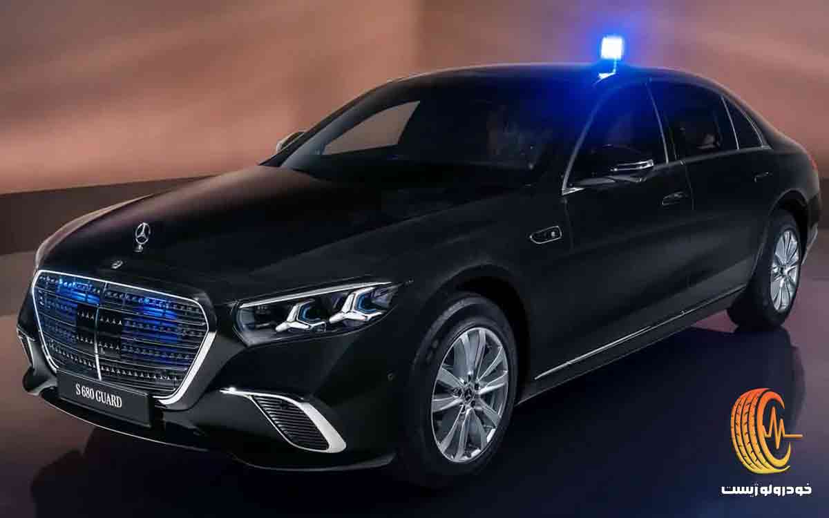 مرسدس بنز اس کلاس ضدگلوله جدید