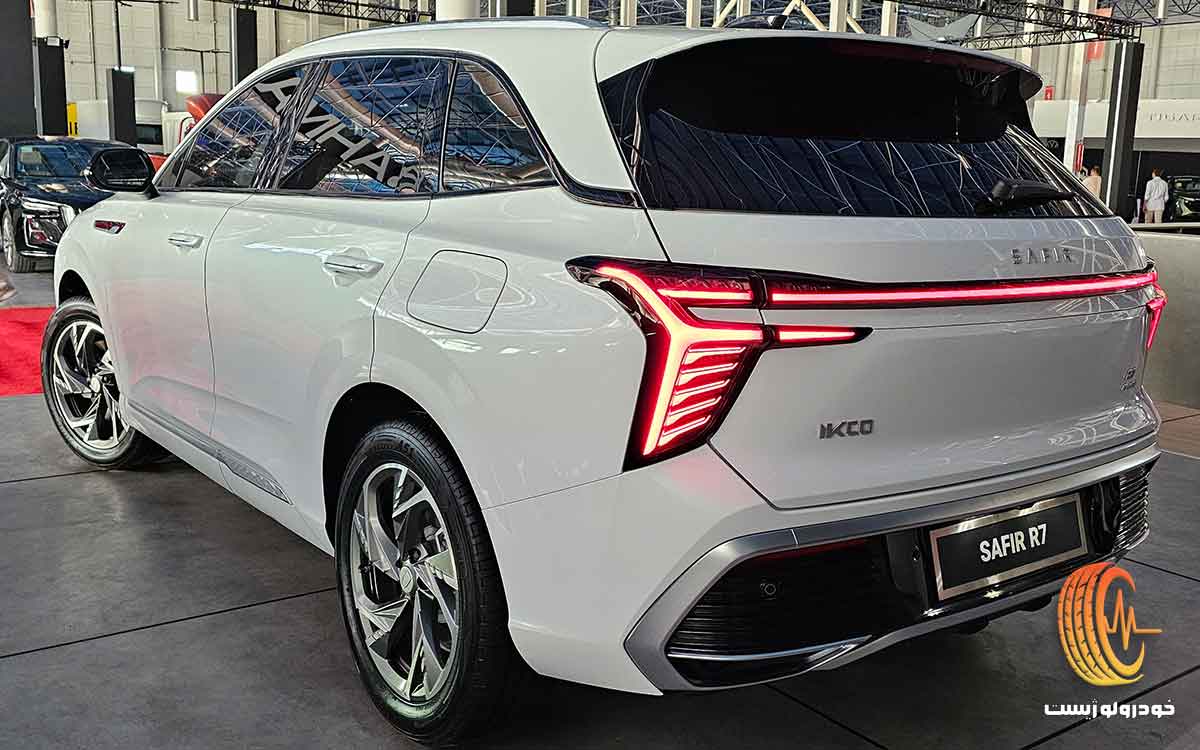 مشخصات فنی سفیر R7 ایران خودرو