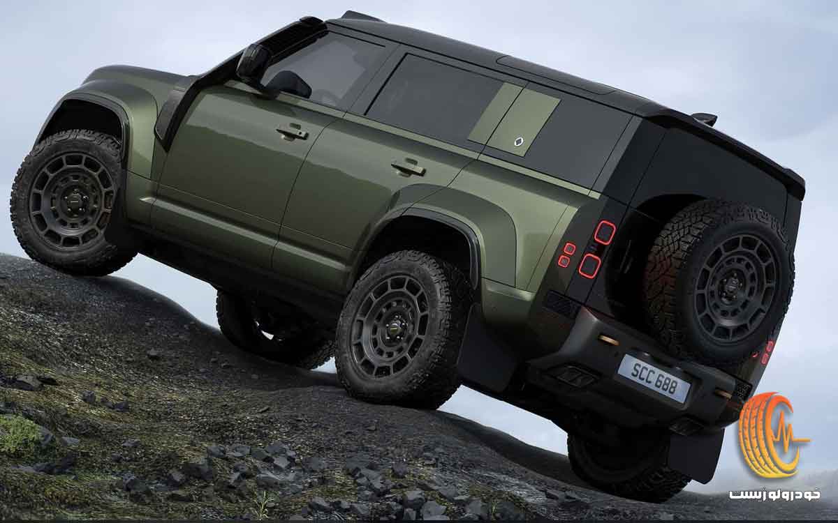 موتور V8 لندرور دیفندر OCTA