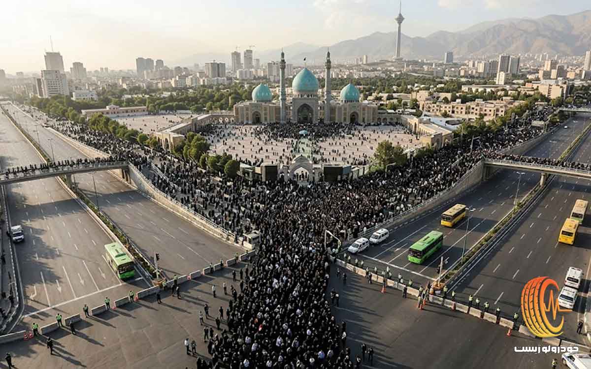 محدودیت‌های ترافیکی تهران در مناطق ۲۲ گانه برای مراسم وداع و تشییع